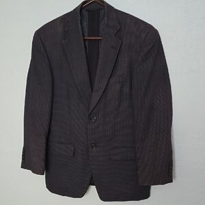 Haggar Black Sport Coat Classic Tailored Blazer